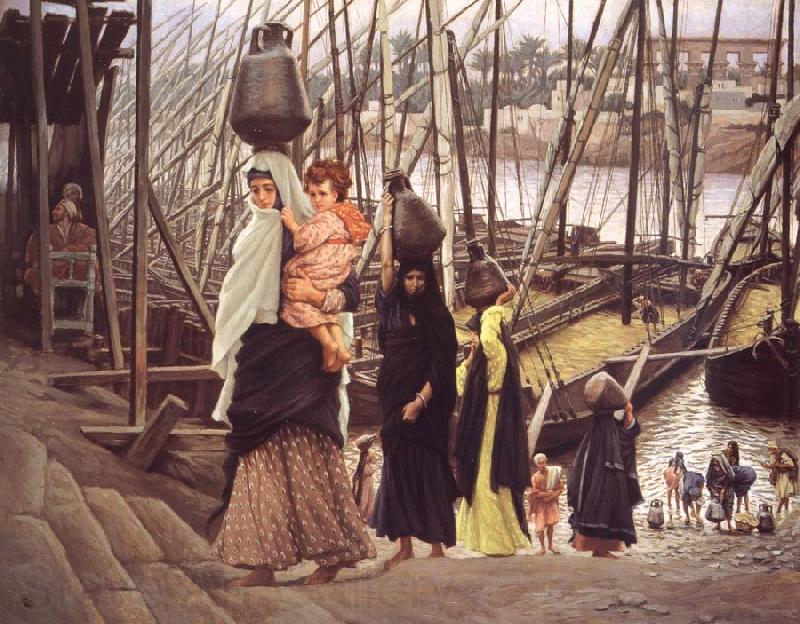 James Tissot Sojourn in Egypt